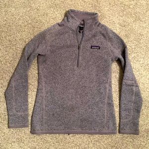 Patagonia Better Sweater Quarter Zip Fleece Pullover